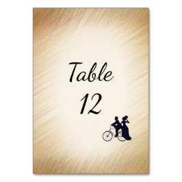 Numeração De Mesa Linda Mesa de Número de Bicicleta Rústica