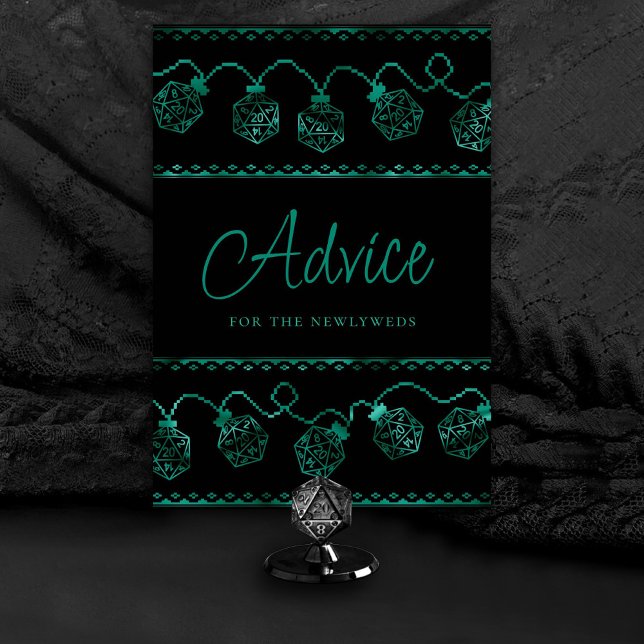 Numeração De Mesa Luzes RPG | Tabletop de Teal Green Fantasy (Customize for various tables (advice, bubbles, snack/sweets/coffee bar, ladies/gentlemen, etc))