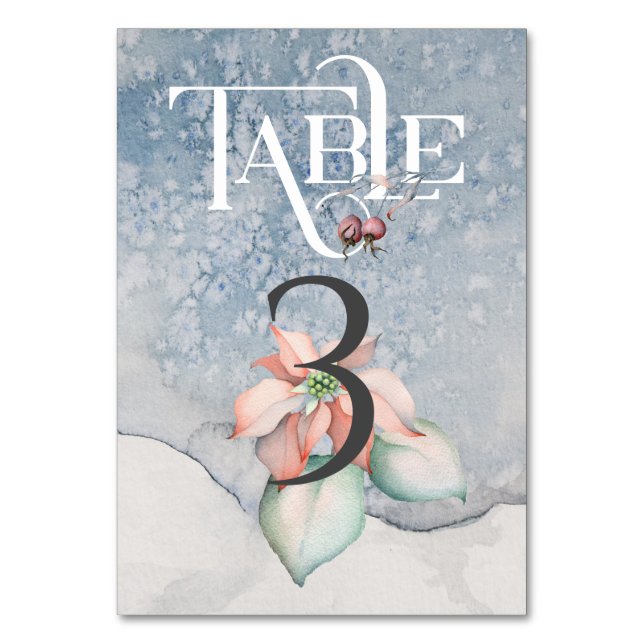 Numeração De Mesa Magia/Mesa Natal #3 (Frente)