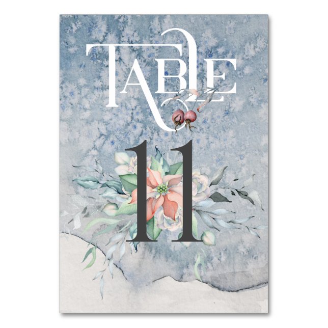 Numeração De Mesa Magia/Mesa Natal nº 11 (Frente)