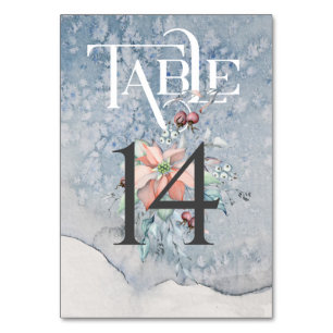 Numeração De Mesa Magia/Mesa Natal nº 14