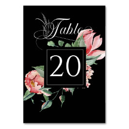 Numeração De Mesa Magnésia Rosa, Recepção de casamento