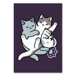 Numeração De Mesa Manípulo De Rato - Gatos De Dormir Em Cute