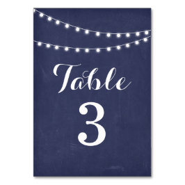 Numeração De Mesa Marinho Azul Corda de Verão Número de Mesa de Casa