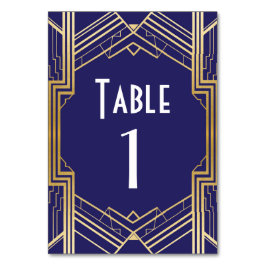 Numeração De Mesa Marinho Gatsby Table Number 1920 Roaring Weds