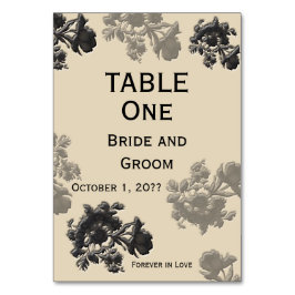 Numeração De Mesa Masala Flora Wedding