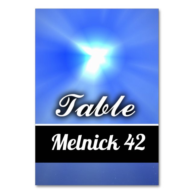 Numeração De Mesa Melnick 42 (Frente)