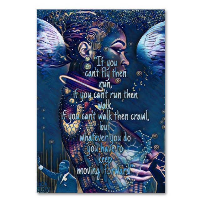 Numeração De Mesa Mês da História Negra (Frente)