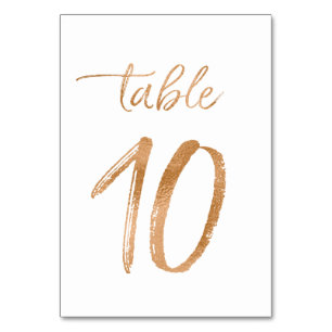 Numeração De Mesa Mesa 10