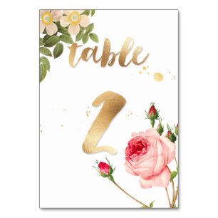 Numeração De Mesa Mesa 2 do PixDezines/Rosas/atualização