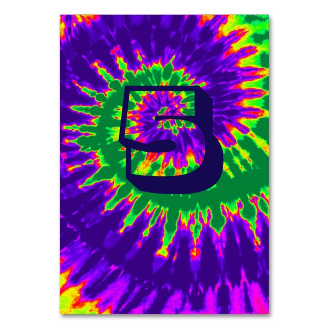 Numeração De Mesa Mesa Cinco de Casamento Seco-Seco Púrpura e Verde (Frente)