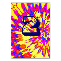 Mesa Dois de Casamento Secundário Amarelo