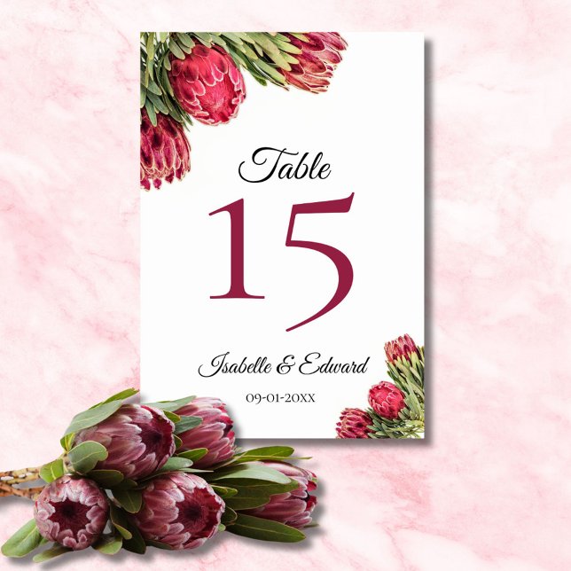 Numeração De Mesa Mesa Floral de Casamento Botânica Moderna Rosa Pro (Criador carregado)