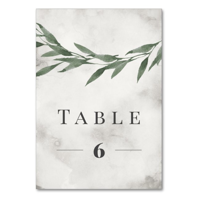 Numeração De Mesa Mesa nº RUSTIC Clássico (Verso)