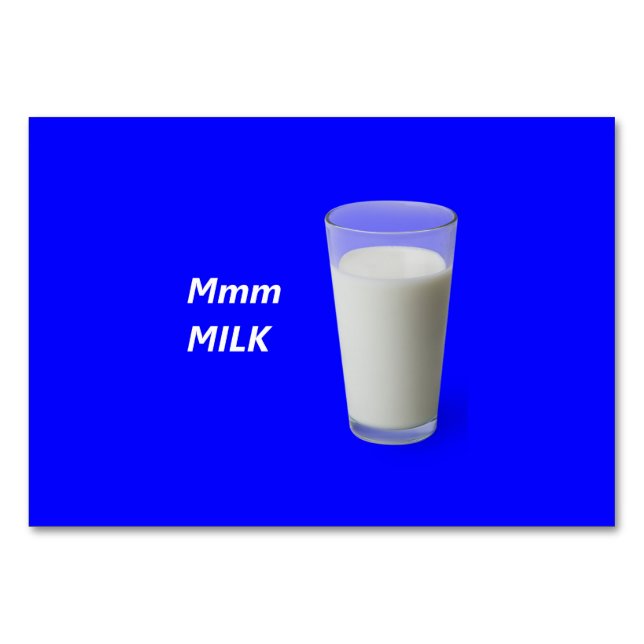 Numeração De Mesa Mmm MILK (Frente)