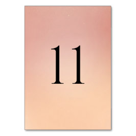 Numeração De Mesa Modern Wedding Table Numbers (1–20)