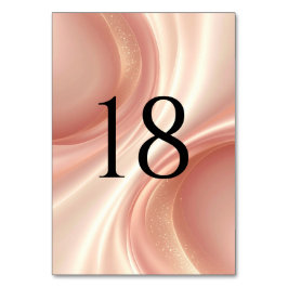 Numeração De Mesa Modern Wedding Table Numbers (1–20)