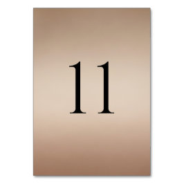 Numeração De Mesa Modern Wedding Table Numbers (1–20)