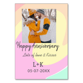 Numeração De Mesa Moderno Boho feliz aniversário adicione nome data