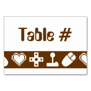 Numeração De Mesa Modo multijogador na placa de Mesa de chocolate