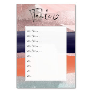 Numeração De Mesa Nºs Mesas de Arte Moderna/Pinos para Conselho de A