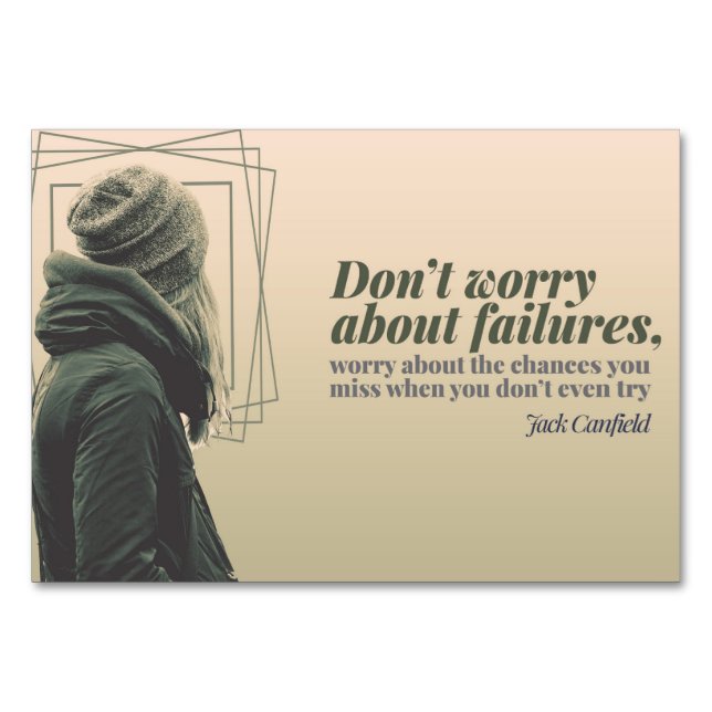 Numeração De Mesa Não Se Preocupe Com Falhas (Frente)