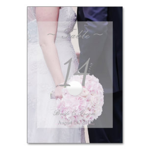 Numeração De Mesa Noiva & noivo - Número da Tabela de Casamento Edit