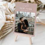 Numeração De Mesa Nome e Foto de Destino de Viagem de Casamento<br><div class="desc">Adicione um toque especial de acabamento às suas mesas de recepção de casamento com estas placas de número personalizadas da tabela de fotos. Nomeie cada mesa após um destino de viagem memorável e adicione uma foto e o nome de destino a esses detentores exclusivos de cartão. Sua foto está alinhada...</div>