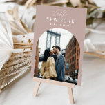 Numeração De Mesa Nome e Foto de Destino de Viagem de Casamento<br><div class="desc">Adicione um toque especial de acabamento às suas mesas de recepção de casamento com estas placas de número personalizadas da tabela de fotos. Nomeie cada mesa após um destino de viagem memorável e adicione uma foto e o nome de destino a esses detentores exclusivos de cartão. Sua foto está alinhada...</div>