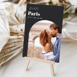 Numeração De Mesa Nome e Foto de Destino de Viagem de Casamento<br><div class="desc">Adicione um toque especial de acabamento às suas mesas de recepção de casamento com estas placas de número personalizadas da tabela de fotos. Nomeie cada mesa após um destino de viagem memorável e adicione uma foto e o nome de destino a esses detentores exclusivos de cartão. Sua foto está alinhada...</div>