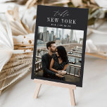 Numeração De Mesa Nome e Foto de Destino de Viagem de Casamento<br><div class="desc">Adicione um toque especial de acabamento às suas mesas de recepção de casamento com estas placas de número personalizadas da tabela de fotos. Nomeie cada mesa após um destino de viagem memorável e adicione uma foto e o nome de destino a esses detentores exclusivos de cartão. Sua foto está alinhada...</div>