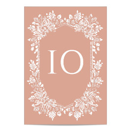 Numeração De Mesa Nowich Wedding