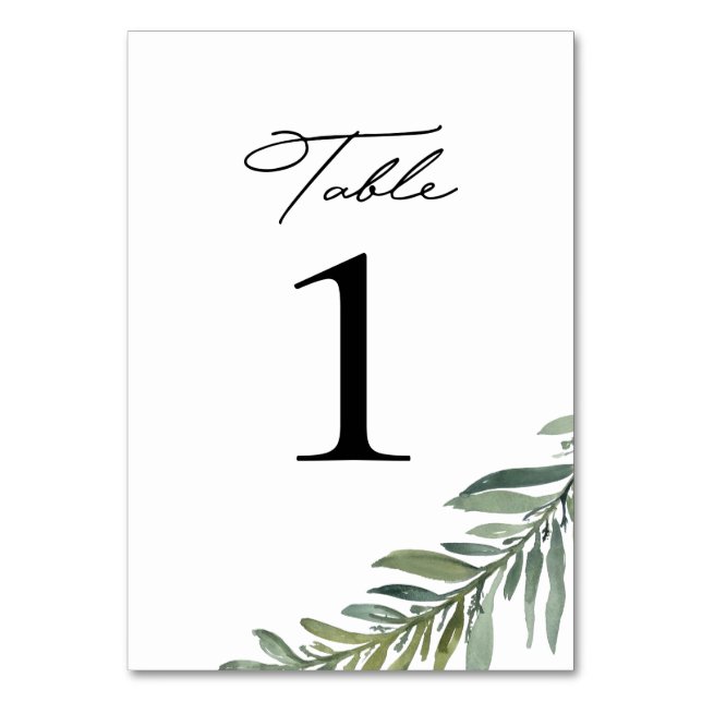 Numeração De Mesa Numerações de Mesa (Frente)