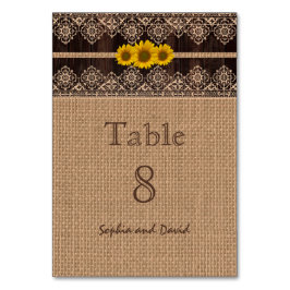 Numeração De Mesa Número da Mesa de Casamento de Madeira Rustic Lace