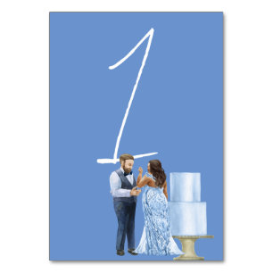 Numeração De Mesa Número da Mesa de Recepção do Evento de Casamento 