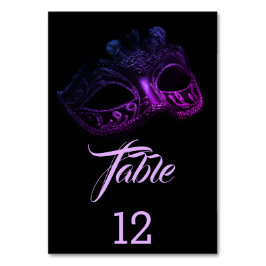 Numeração De Mesa Número da Tabela da Noite Elegante