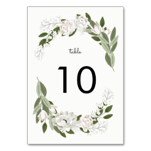 Numeração De Mesa Número da Tabela de Botes de Casamento de Ivory e 