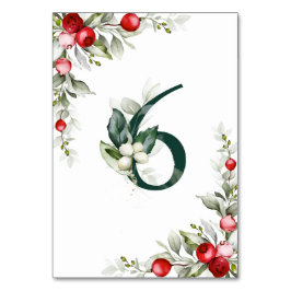 Numeração De Mesa Número da Tabela de Casamento da Mesa Botânica 6 N