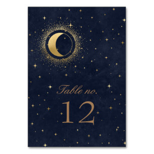 Numeração De Mesa Número da Tabela de Casamento de Estrelas Douradas