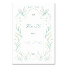 Número da Tabela de Casamento de Folhas Verdes