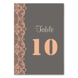 Numeração De Mesa Número da Tabela de Casamento de Locais da Cinza d
