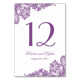 Numeração De Mesa Número da Tabela de Casamento de Locais Elegante R