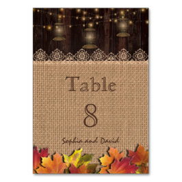 Numeração De Mesa Número Da Tabela De Casamento De Madeira De Quedas