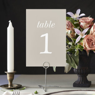 Numeração De Mesa Número da Tabela de Casamento de Ostras da Simplic
