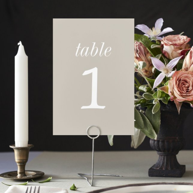 Numeração De Mesa Número da Tabela de Casamento de Ostras da Simplic (Criador carregado)
