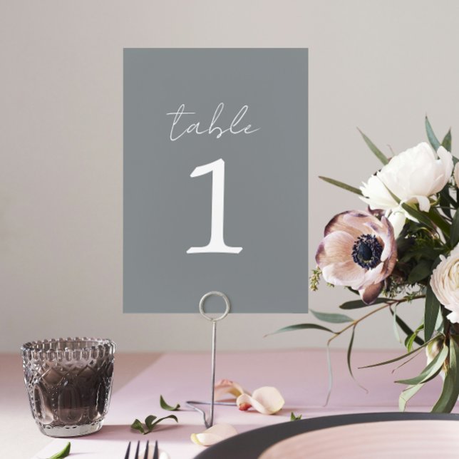 Numeração De Mesa Número da Tabela de Casamento de Pedra True Simpli (Criador carregado)