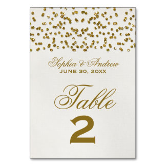 Numeração De Mesa Número da Tabela de Casamento do Glamor Glitter Co