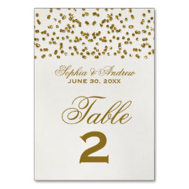 Numeração De Mesa Número da Tabela de Casamento do Glamor Glitter Co