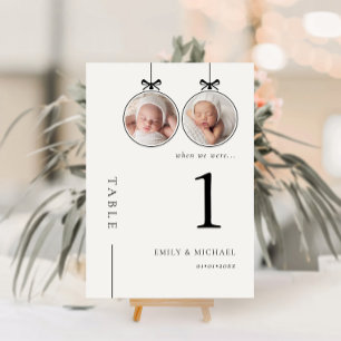 Numeração De Mesa Número da Tabela de Casamento do Natal Quando Éram