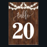 Numeração De Mesa Número da Tabela de Casamento do País Mason Jar Oc<br><div class="desc">Mason Jar com design de madeira. Estilo Chic do Country Western. Você precisa criar cada número de tabela separadamente. 1. Adicione o número da tabela ao design. 2. Adicione ao seu carrinho. 3. Repita para cada número de tabela de que você precisa. Para alterações adicionais (cor da fonte, estilo da...</div>